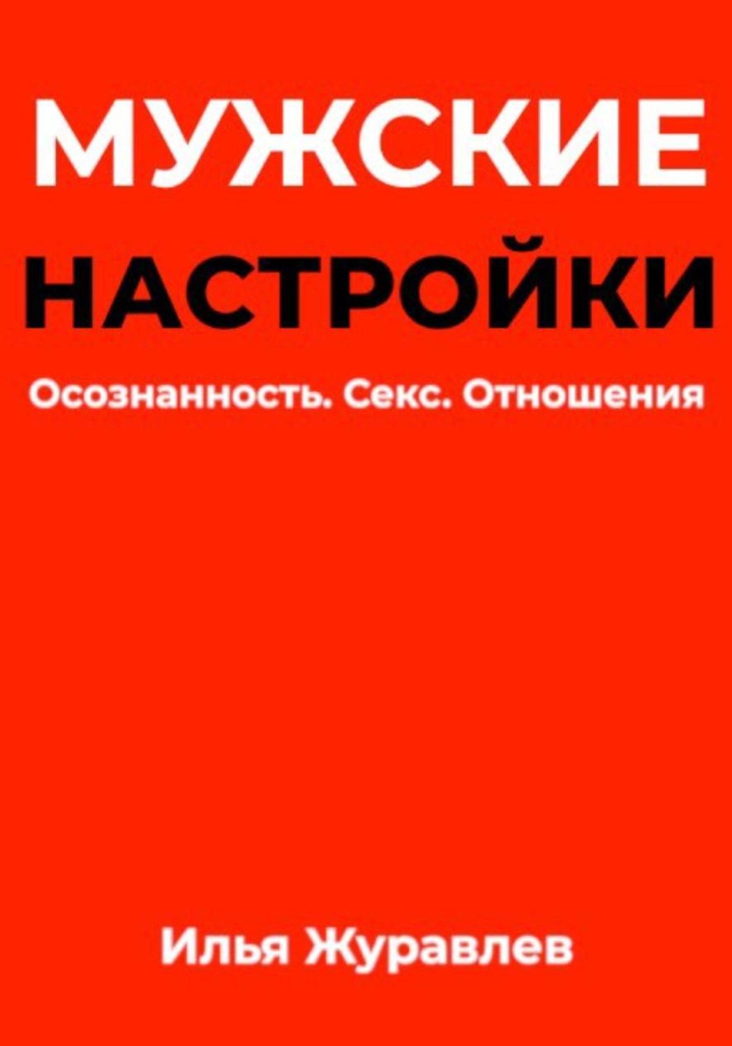 Обложка книги «Мужские настройки. Осознанность. Секс. Отношения»