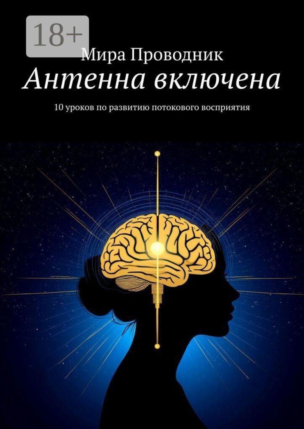 Обложка книги «Антенна включена. 10 уроков по развитию потокового восприятия»
