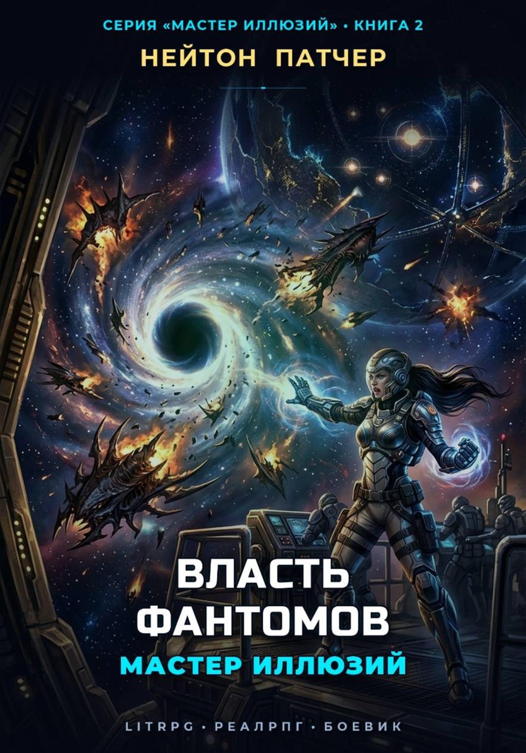 Обложка книги «Мастер Иллюзий: Власть Фантомов»