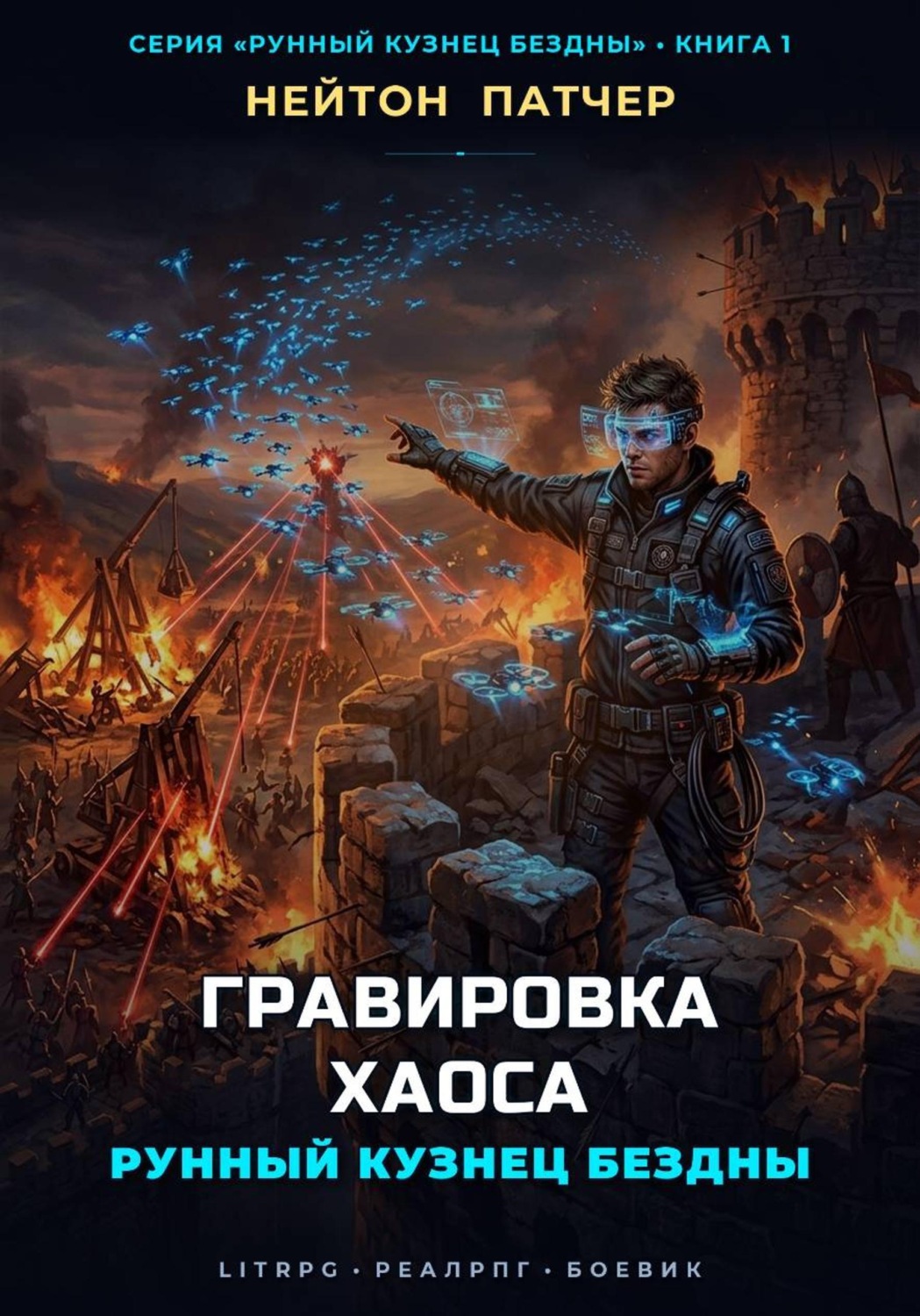 Обложка книги «Рунный Кузнец: Гравировка Хаоса»