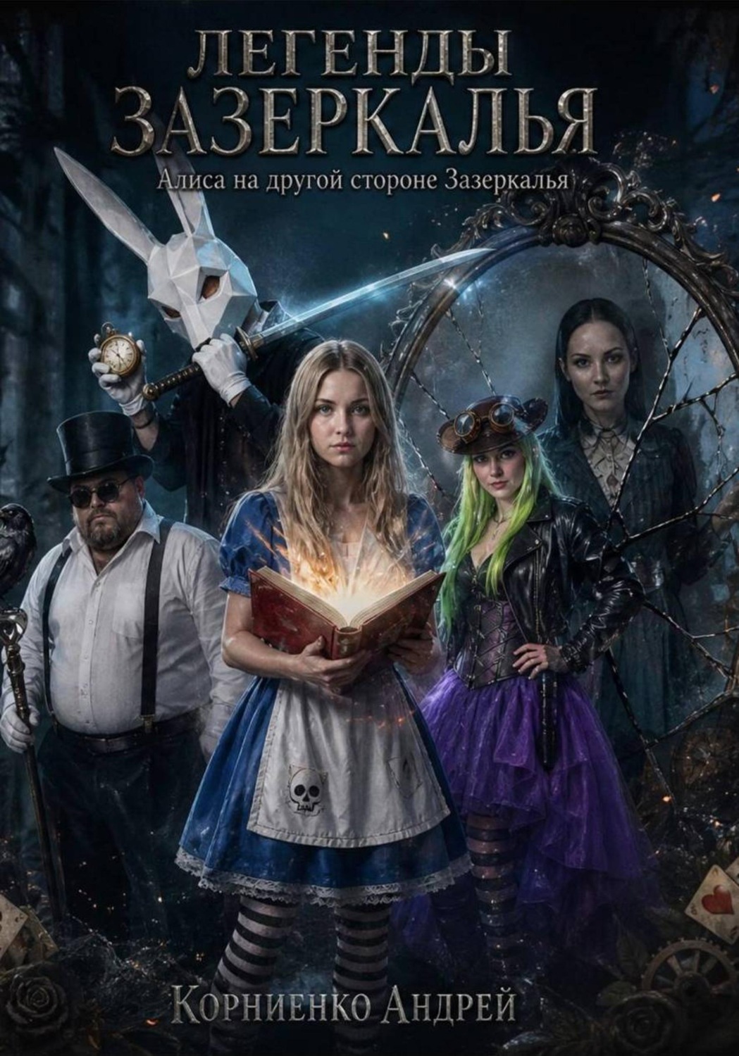 Обложка книги «Легенды Зазеркалья - Алиса»