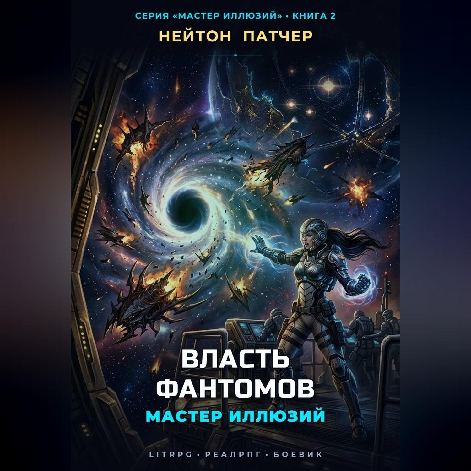 Обложка книги «Мастер Иллюзий: Власть Фантомов»