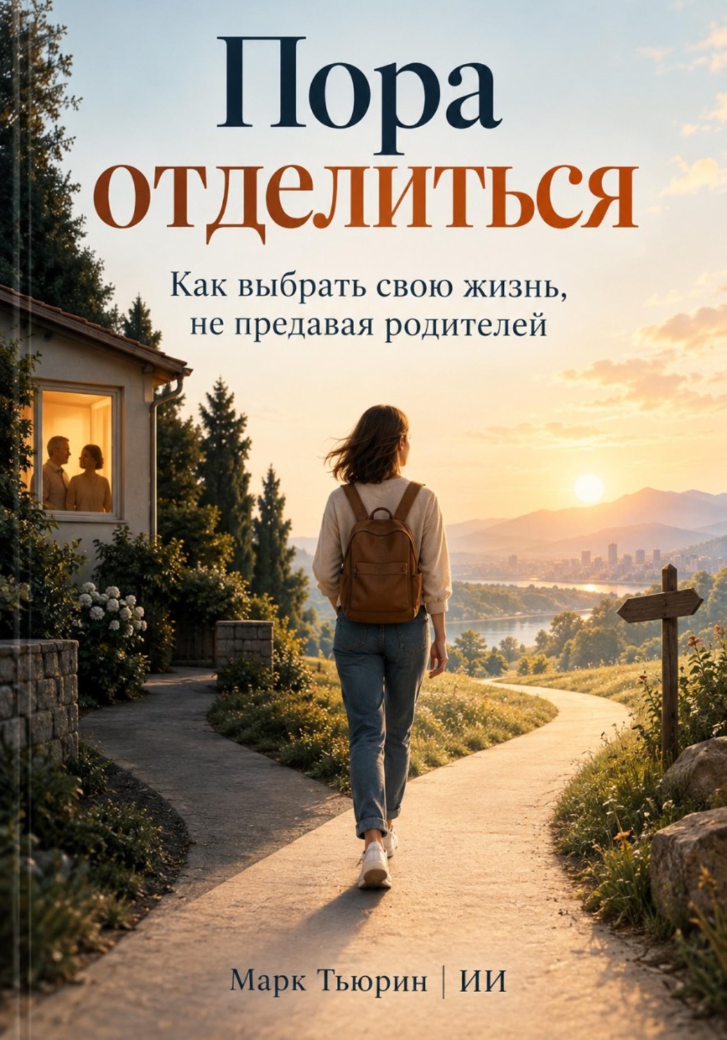 Обложка книги «Пора отделиться. Как выбрать свою жизнь, не предавая родителей»