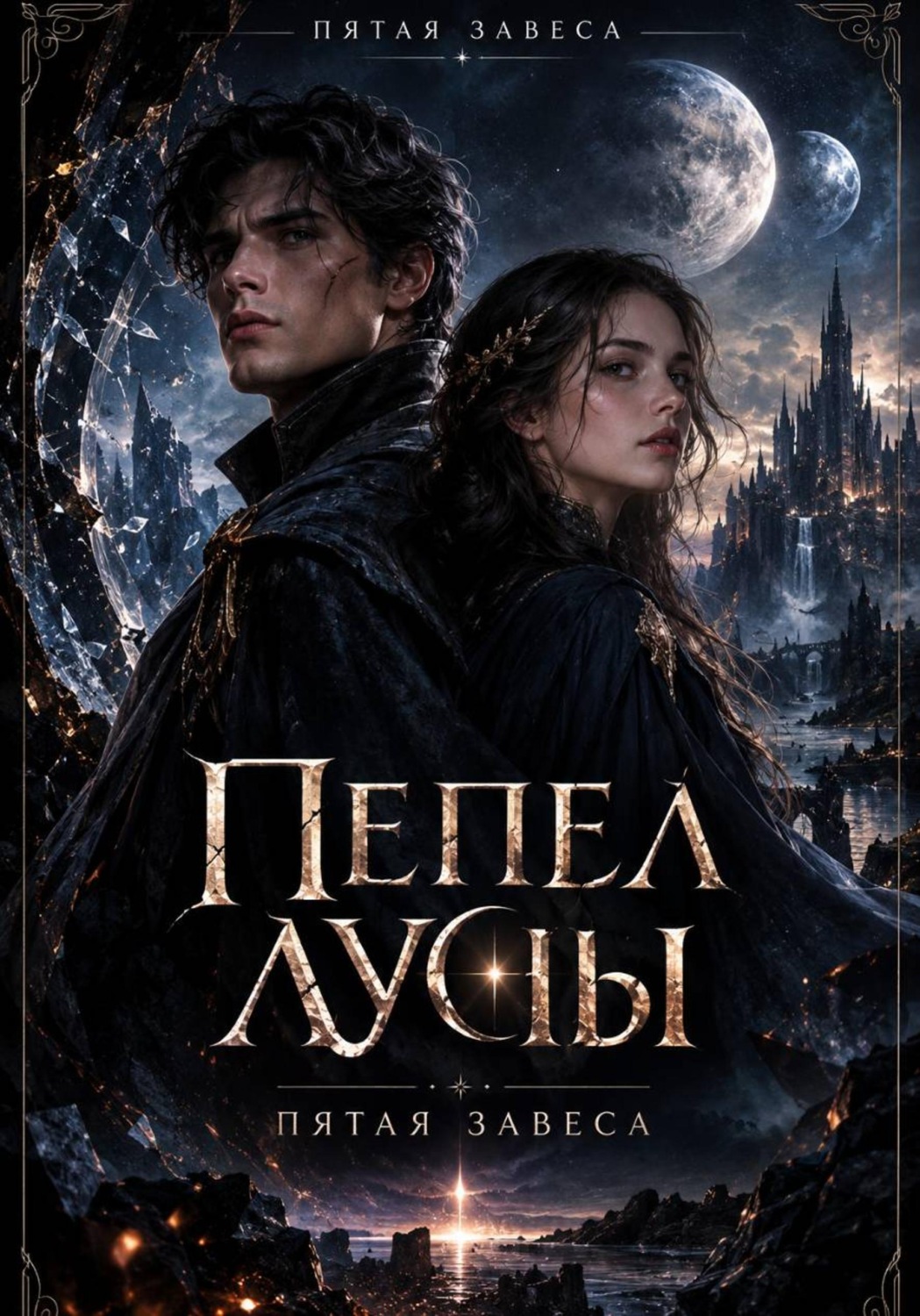 Обложка книги «Пепел Луны. Книга IV. Пятая Завеса»