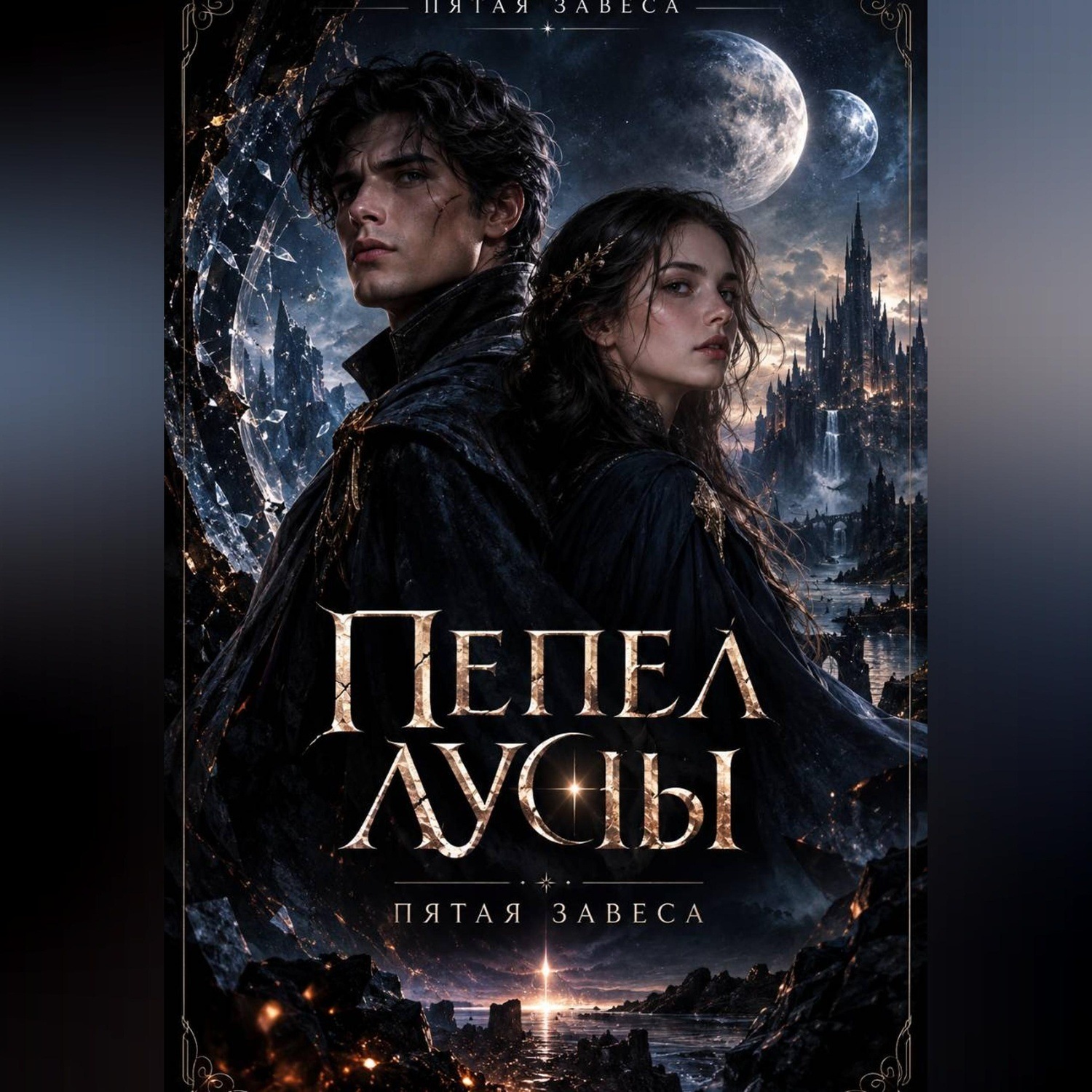 Обложка книги «Пепел Луны. Книга IV. Пятая Завеса»