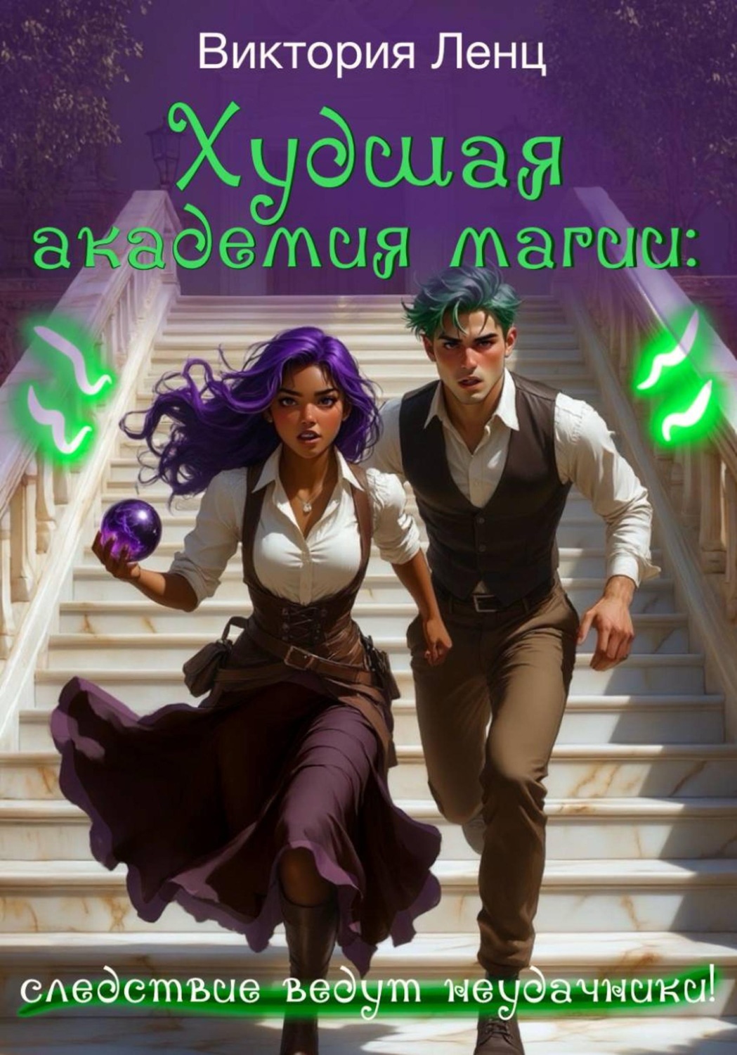 Обложка книги «Худшая академия магии: следствие ведут неудачники!»