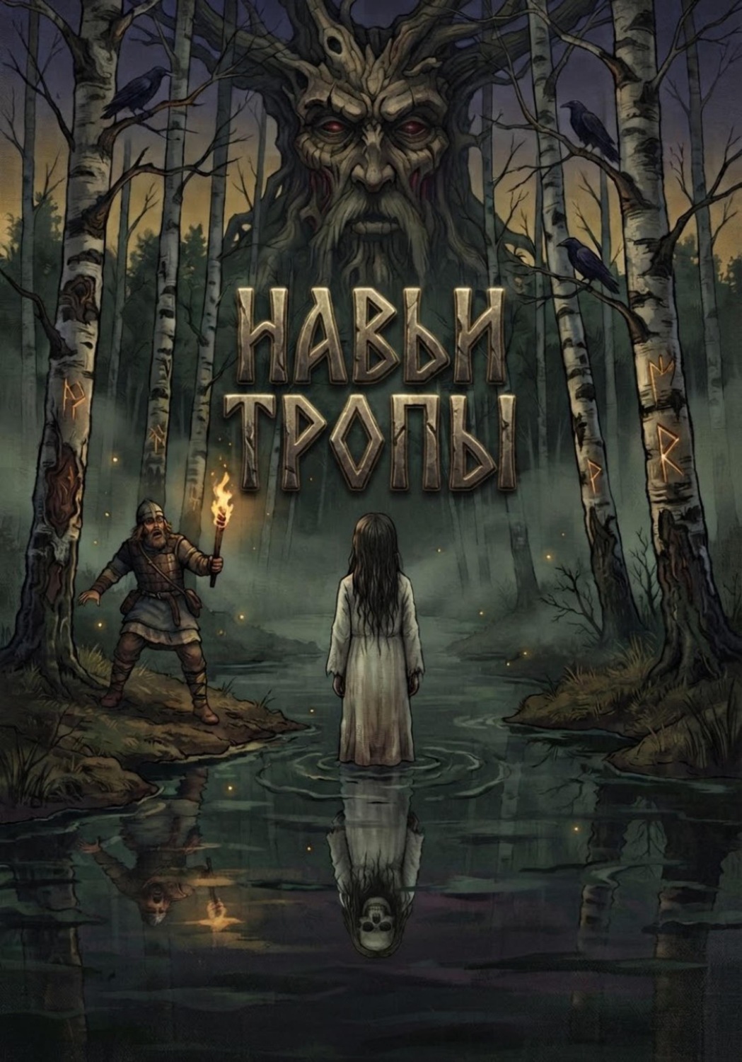 Обложка книги «Навьи тропы»