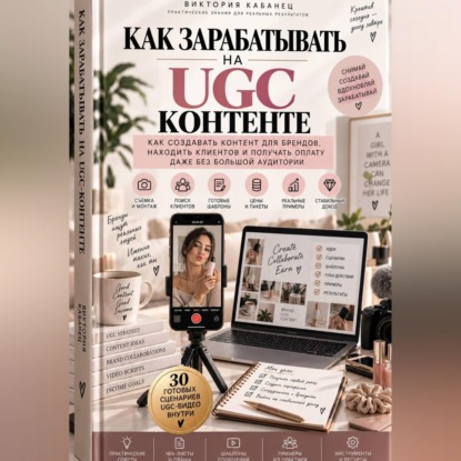 Обложка книги «Как зарабатывать на UGC-контенте»