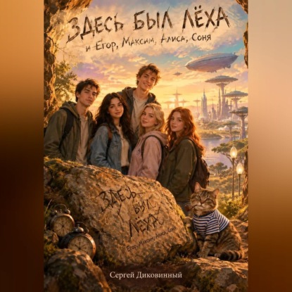 Обложка книги «Здесь был Лёха»