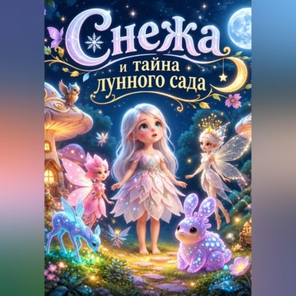 Обложка книги «Снежа и тайна лунного сада»