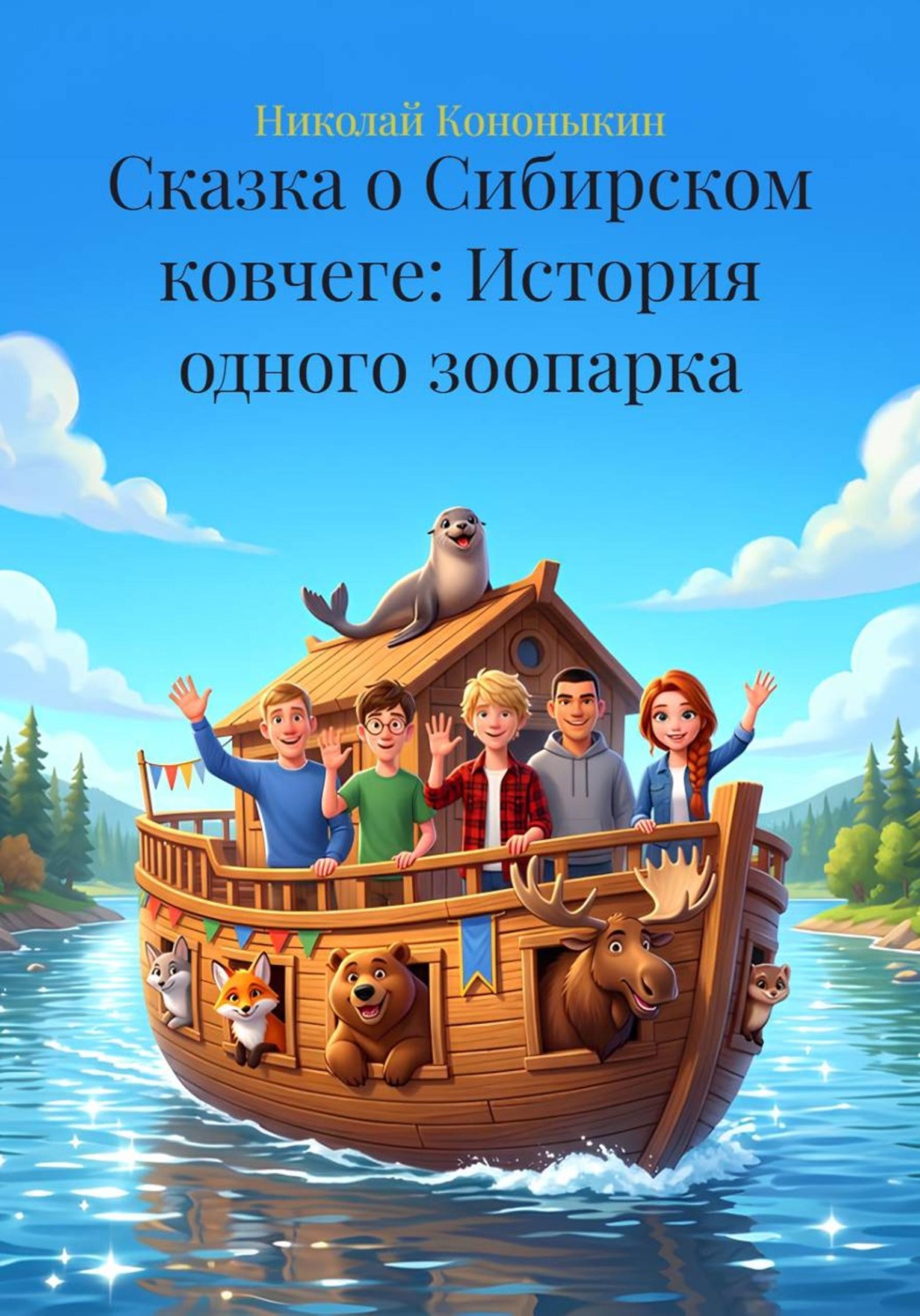 Обложка книги «Сказка о Сибирском ковчеге: История одного зоопарка»