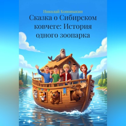 Обложка книги «Сказка о Сибирском ковчеге: История одного зоопарка»