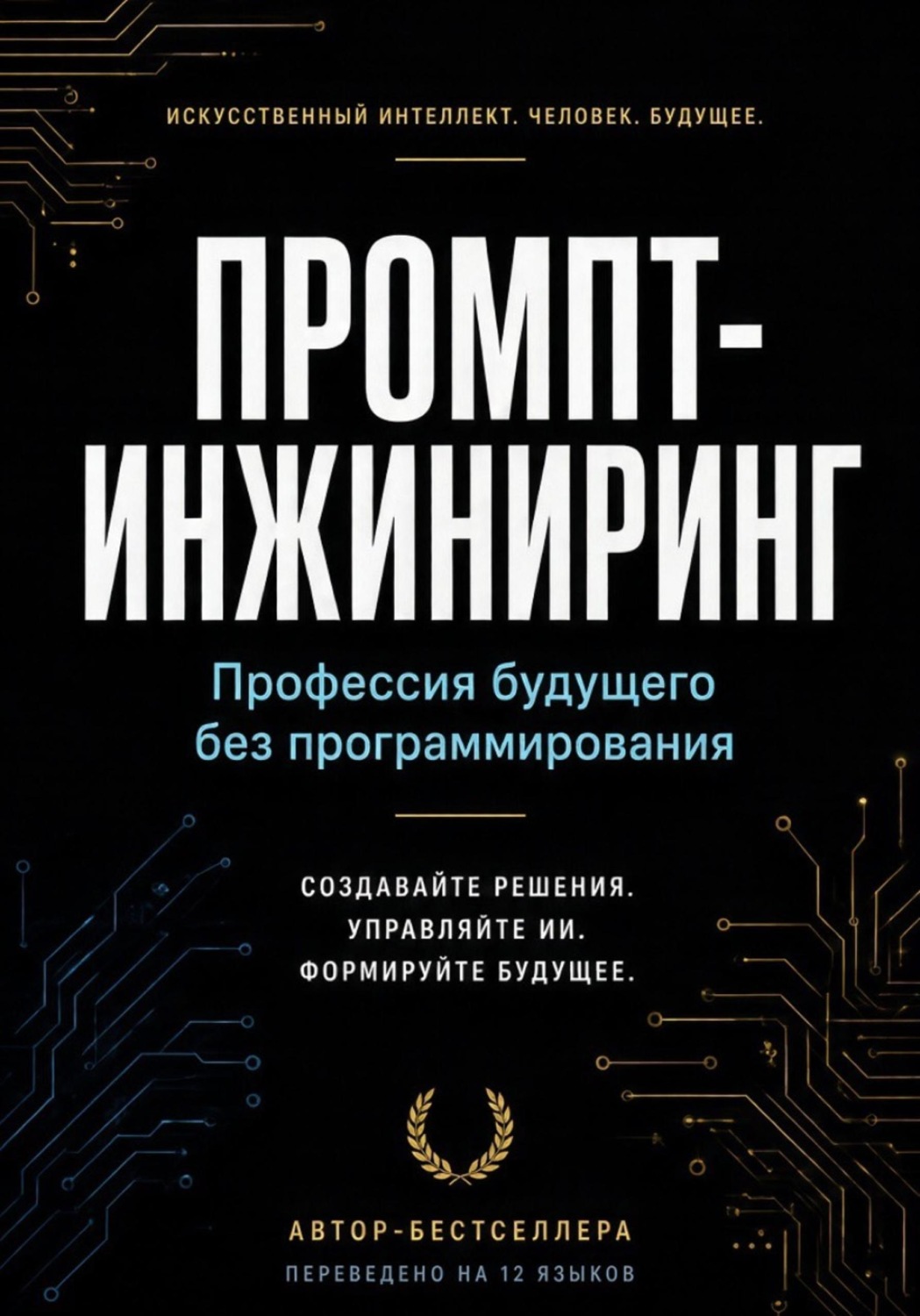 Обложка книги «Промпт-инжиниринг: Профессия будущего без программирования»