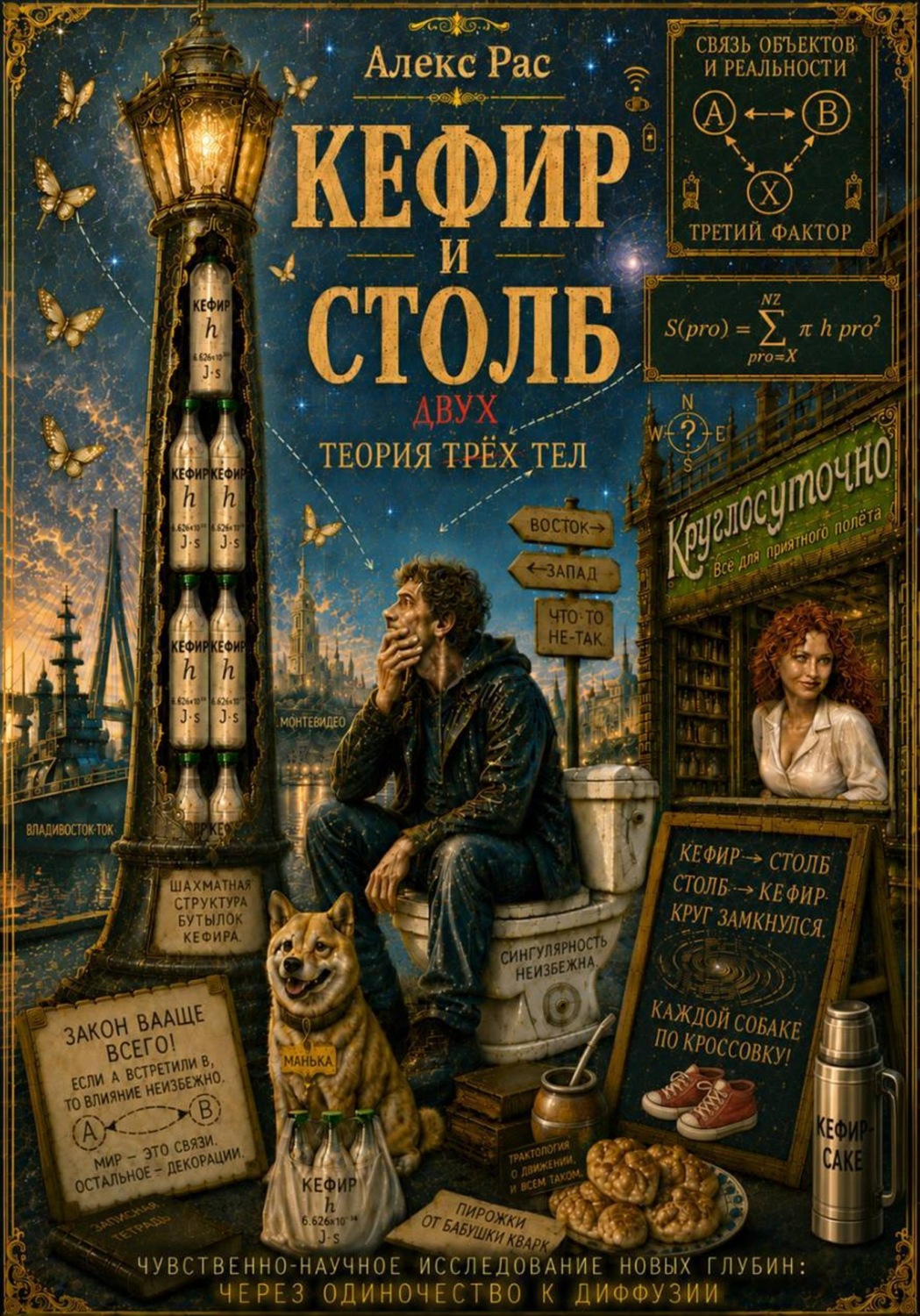 Обложка книги «Кефир и столб»