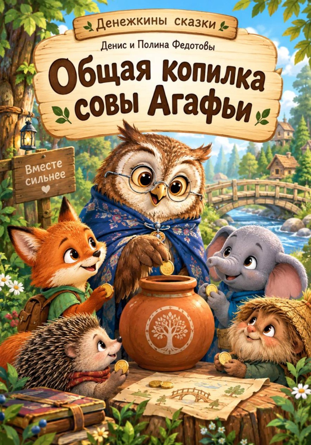 Обложка книги «Общая копилка совы Агафьи»