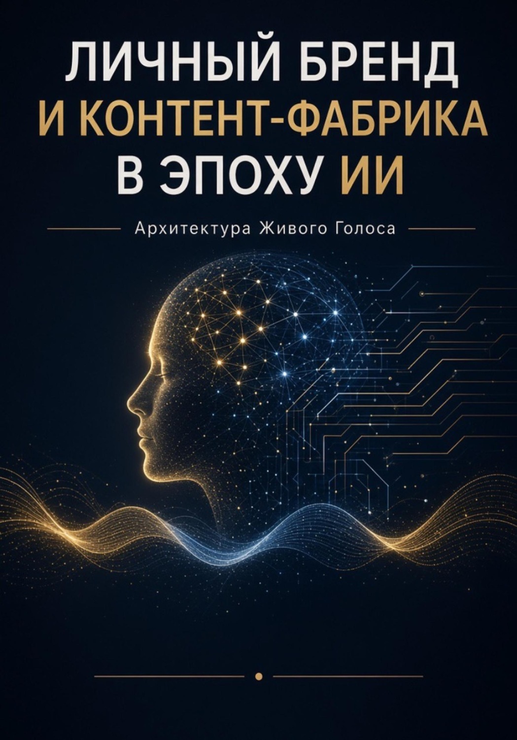 Обложка книги «Личный бренд и контент-фабрика в эпоху ИИ»