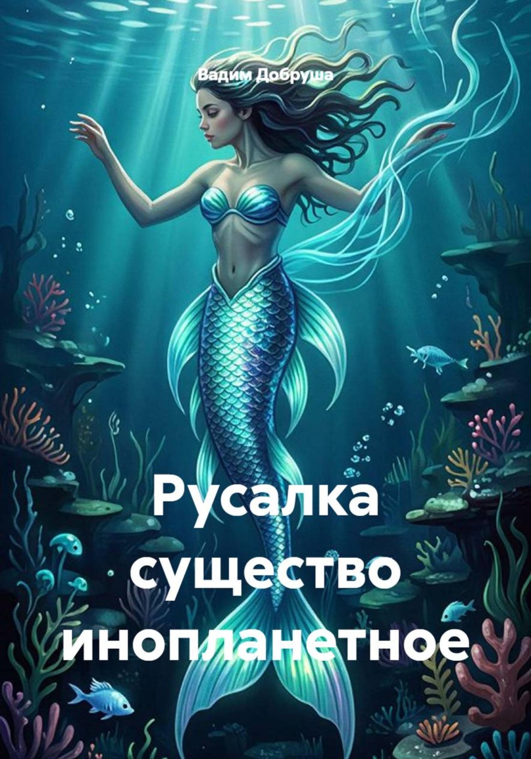 Обложка книги «Русалка существо инопланетное»