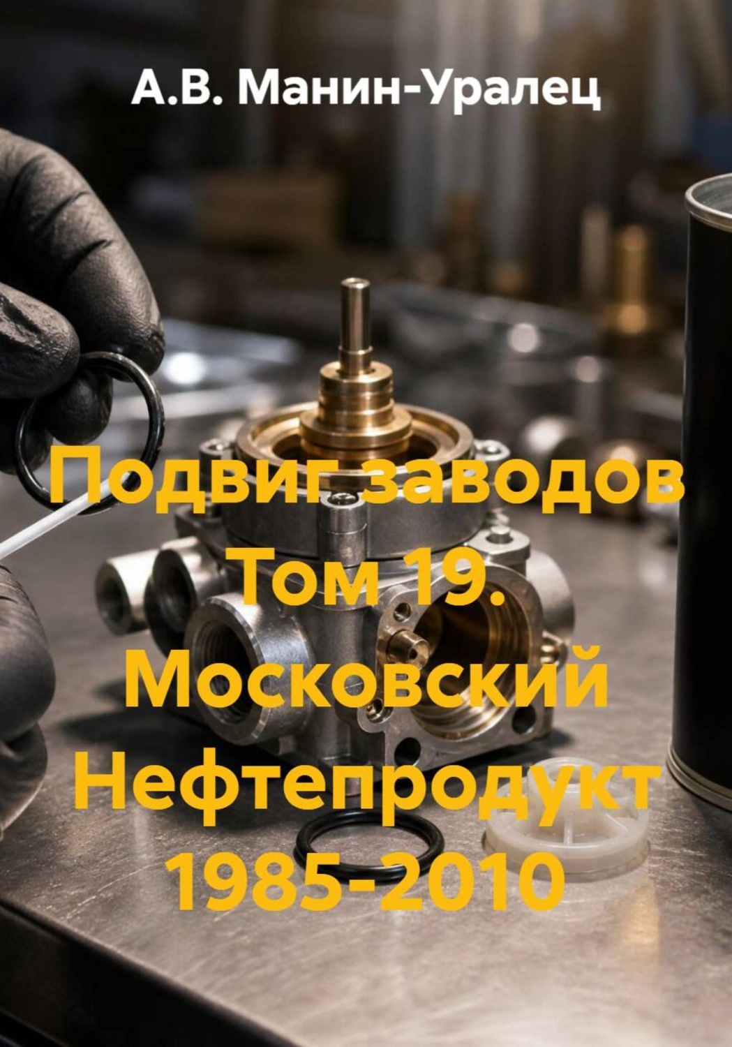Обложка книги «Подвиг заводов. Том 19. Московский Нефтепродукт 1985-2010»