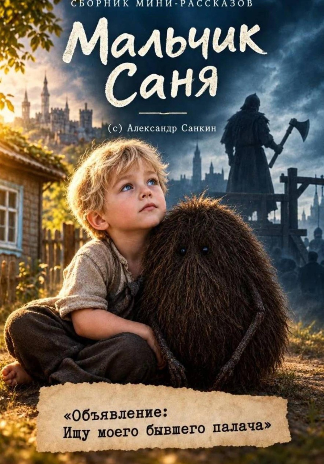 Обложка книги «Мальчик Саня. Сборник мини-рассказов»