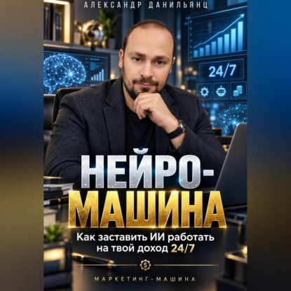 Обложка книги «Нейро-машина. Как заставить ИИ работать на твой доход 24/7»
