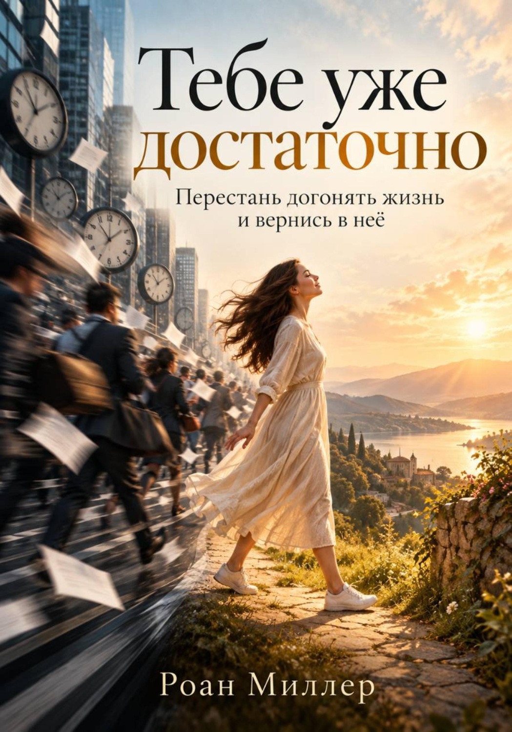 Обложка книги «Тебе уже достаточно. Перестань догонять жизнь и вернись в неё»