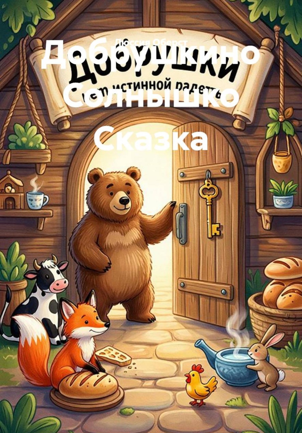 Обложка книги «Добрушкино солнышко сказка»