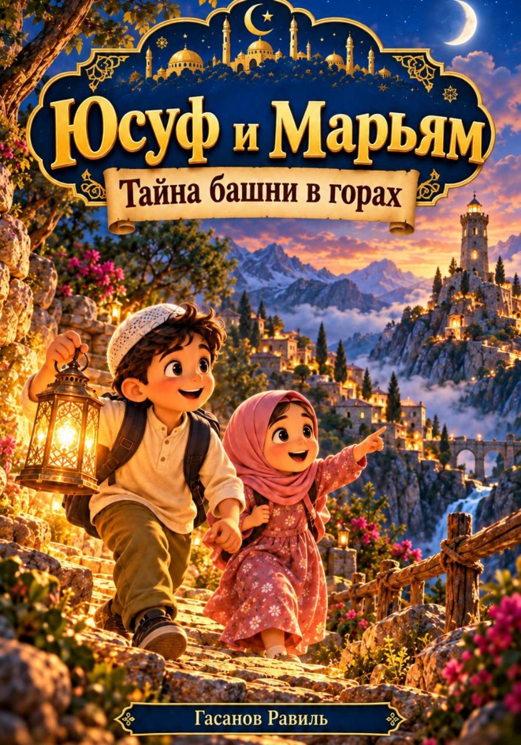 Обложка книги «Юсуф и Марьям. Тайна башни в горах»