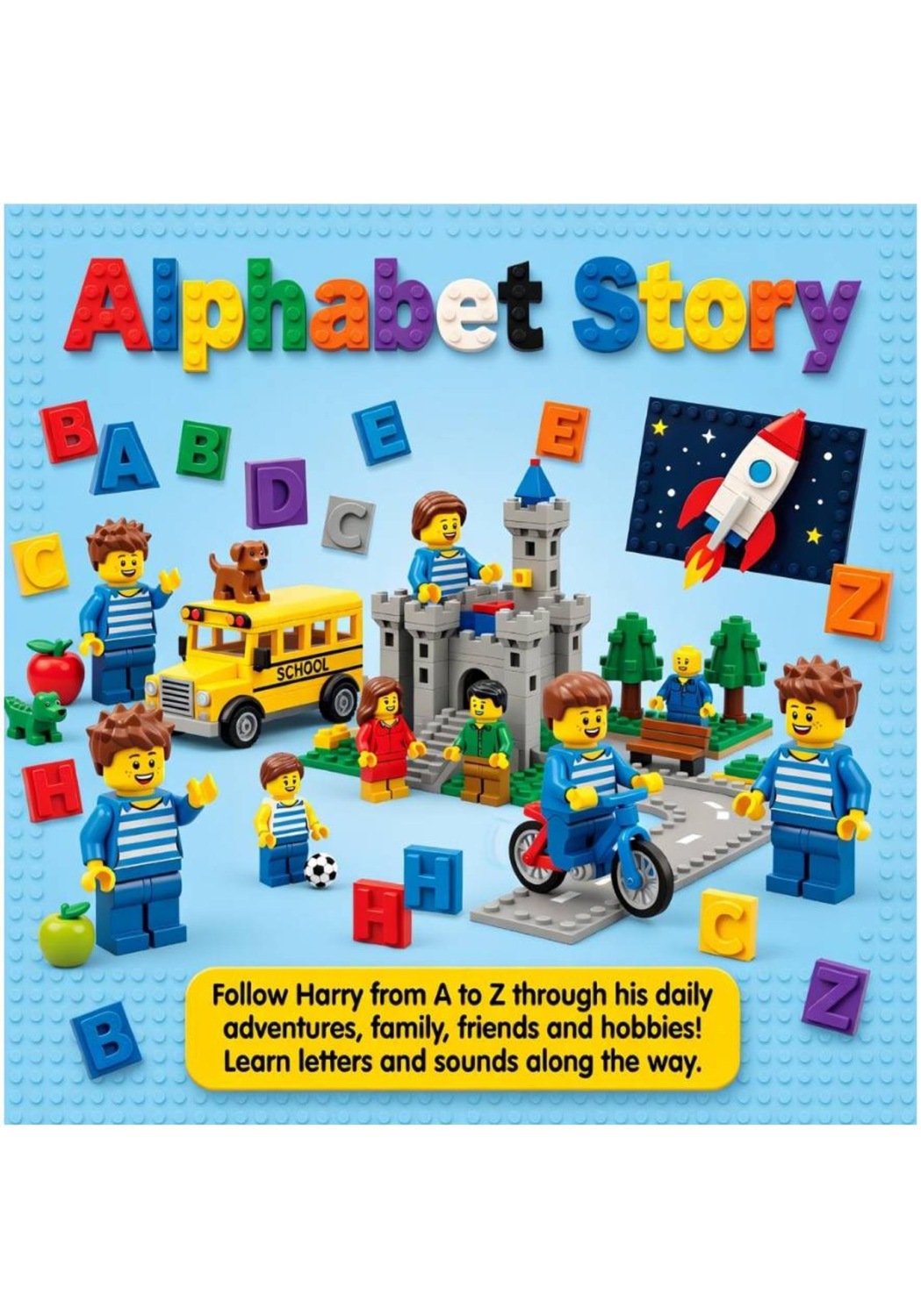 Обложка книги «Alphabet story»