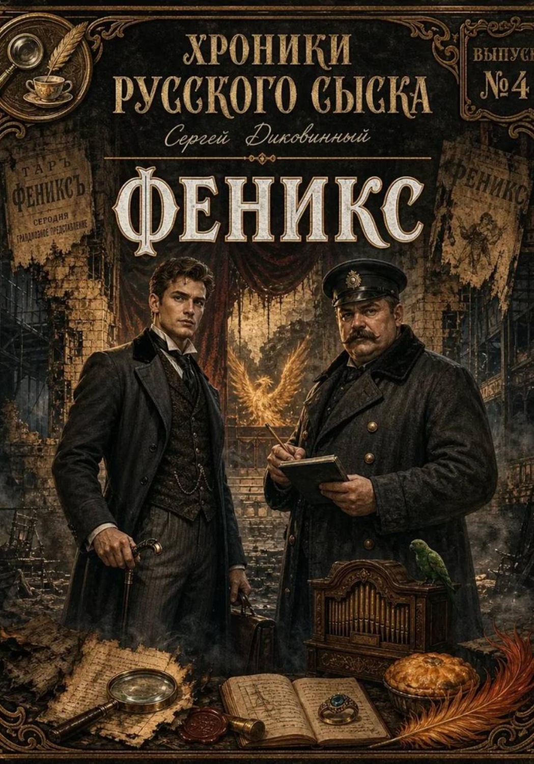 Обложка книги «Хроники русского сыска. Выпуск четвёртый. Феникс»
