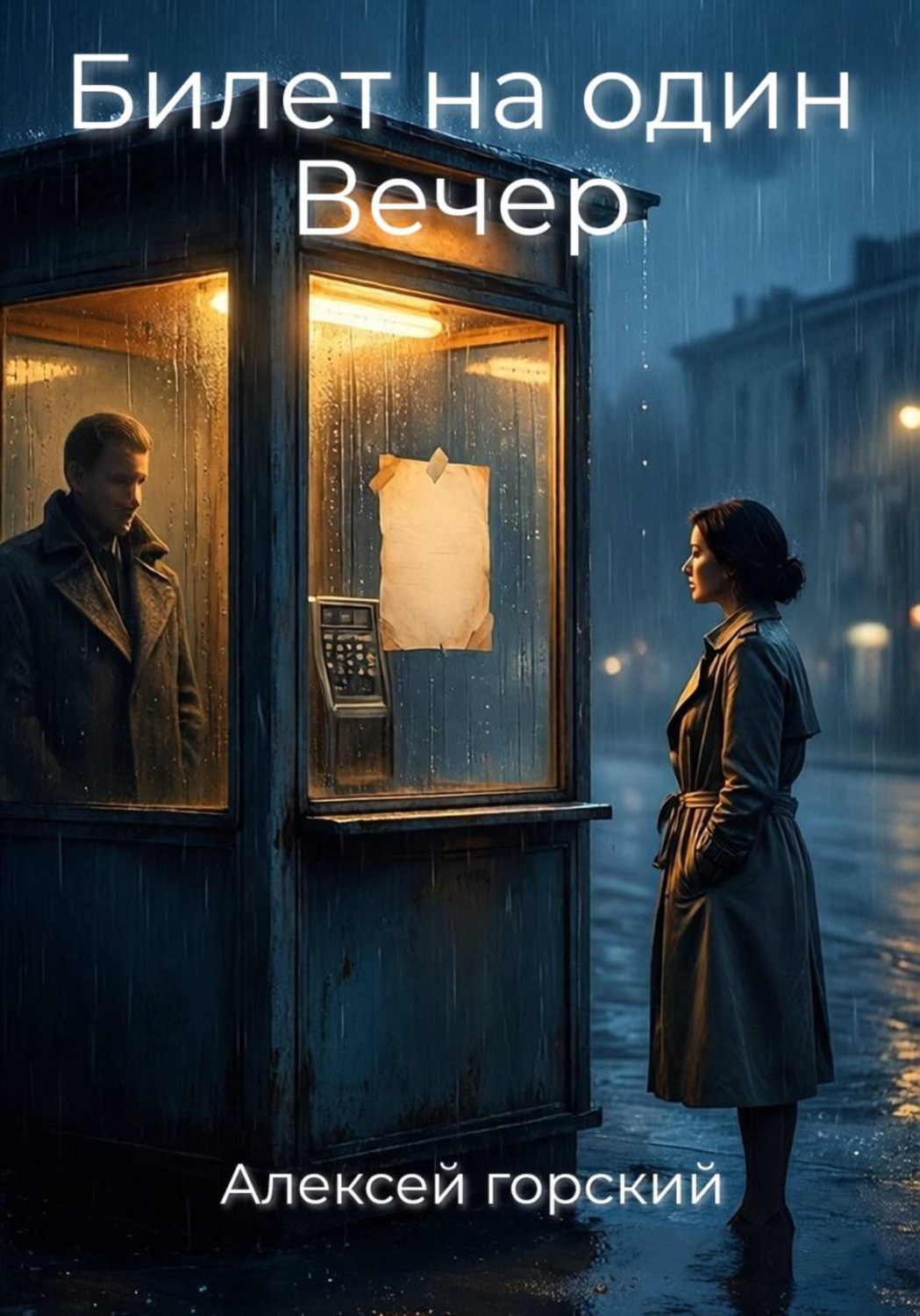 Обложка книги «Билет на один вечер»