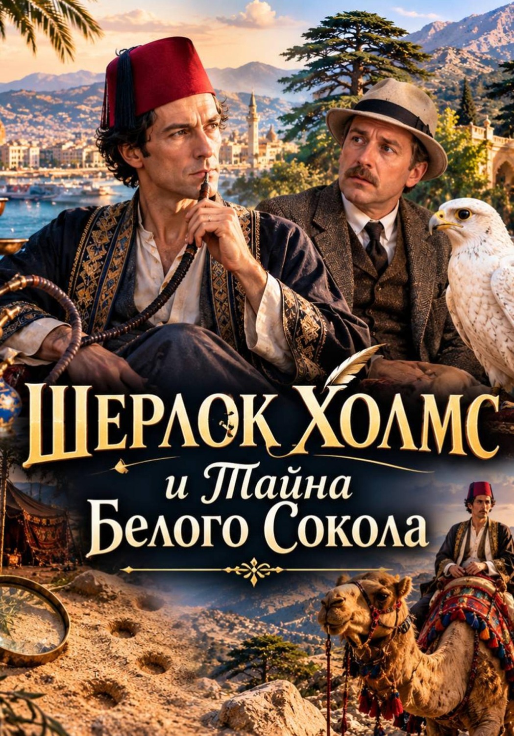 Обложка книги «Шерлок Холмс и тайна белого сокола»