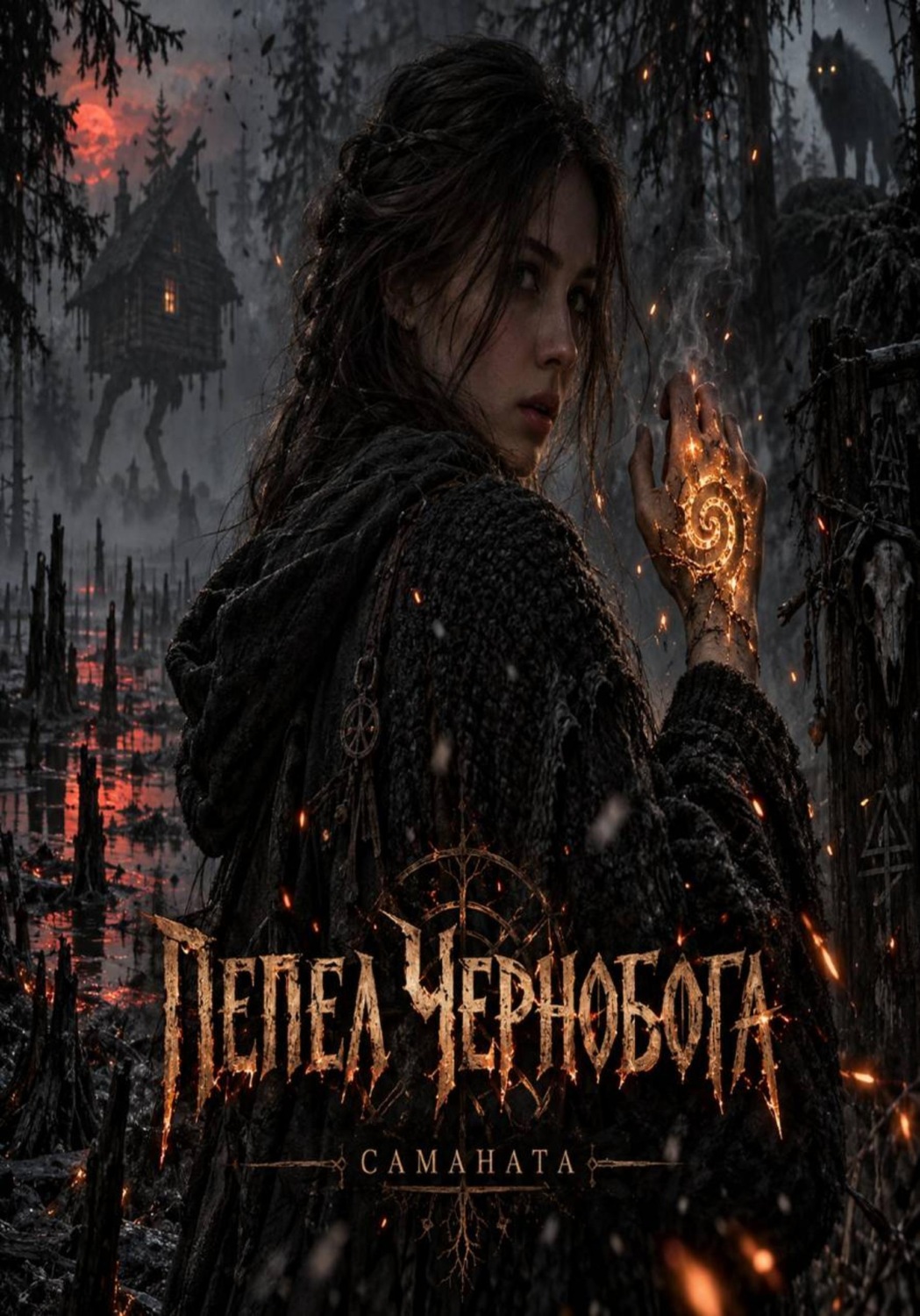 Обложка книги «Пепел Чернобога»