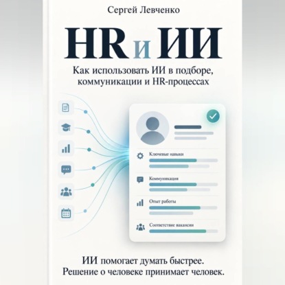 Обложка книги «HR и ИИ»