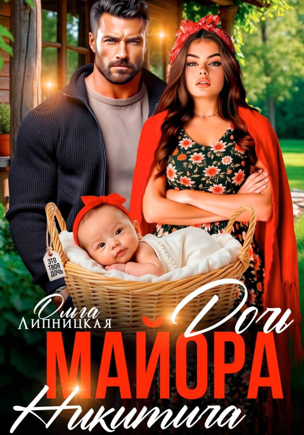 Обложка книги «Дочь майора Никитича»