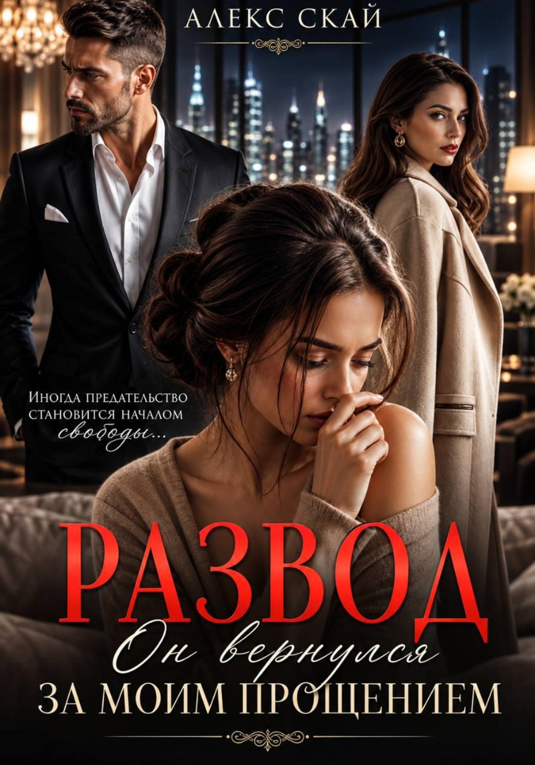 Обложка книги «Развод. Он вернулся за моим прощением»