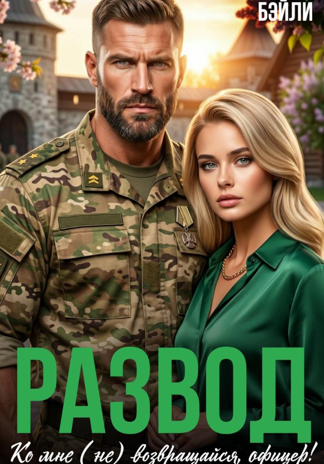 Обложка книги «Развод. Ко мне (не) возвращайся, офицер!»