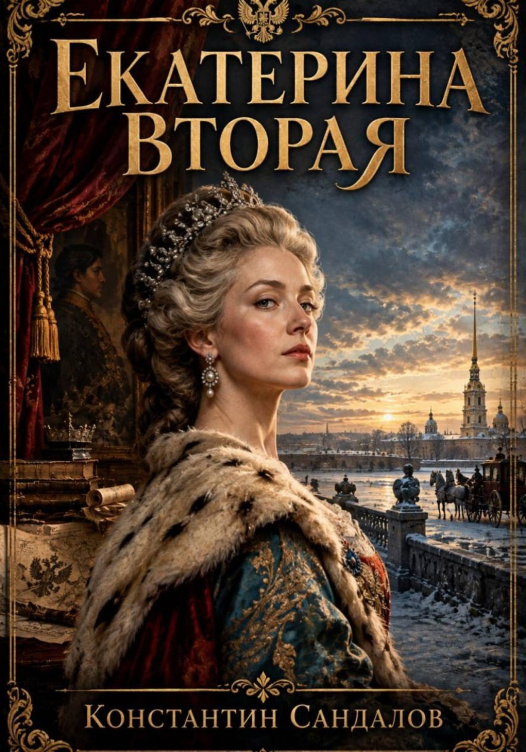 Обложка книги «Екатерина II»