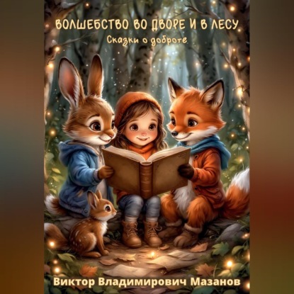 Обложка книги «Волшебство во дворе и в лесу. Сказки о доброте»