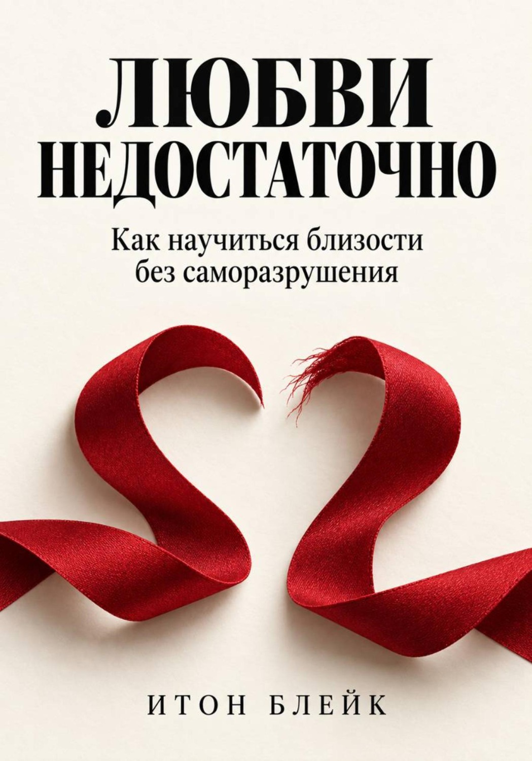 Обложка книги «Любви недостаточно. Как научиться близости без саморазрушения»