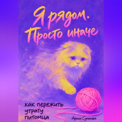 Обложка книги «Я рядом. Просто иначе. Как пережить утрату питомца»