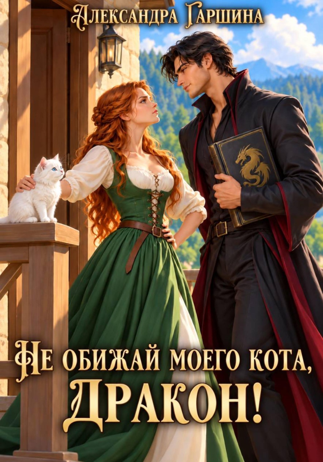 Обложка книги «Не обижай моего кота, дракон!»
