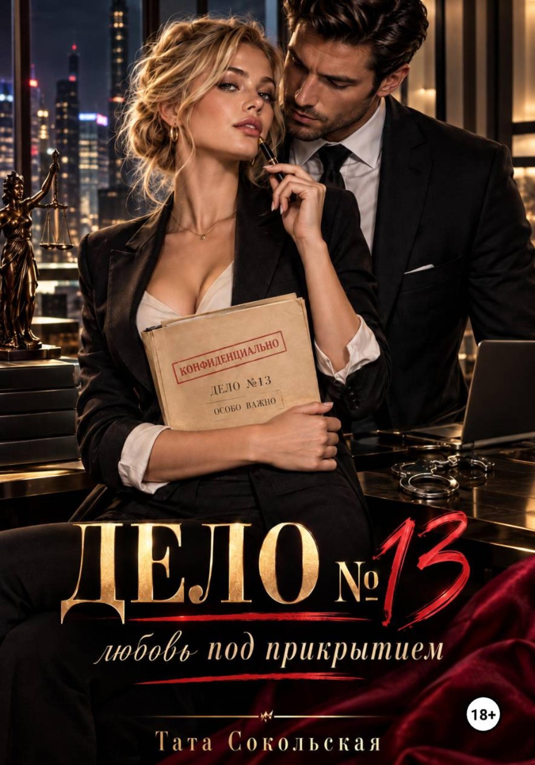 Обложка книги «Дело 13: любовь под прикрытием»