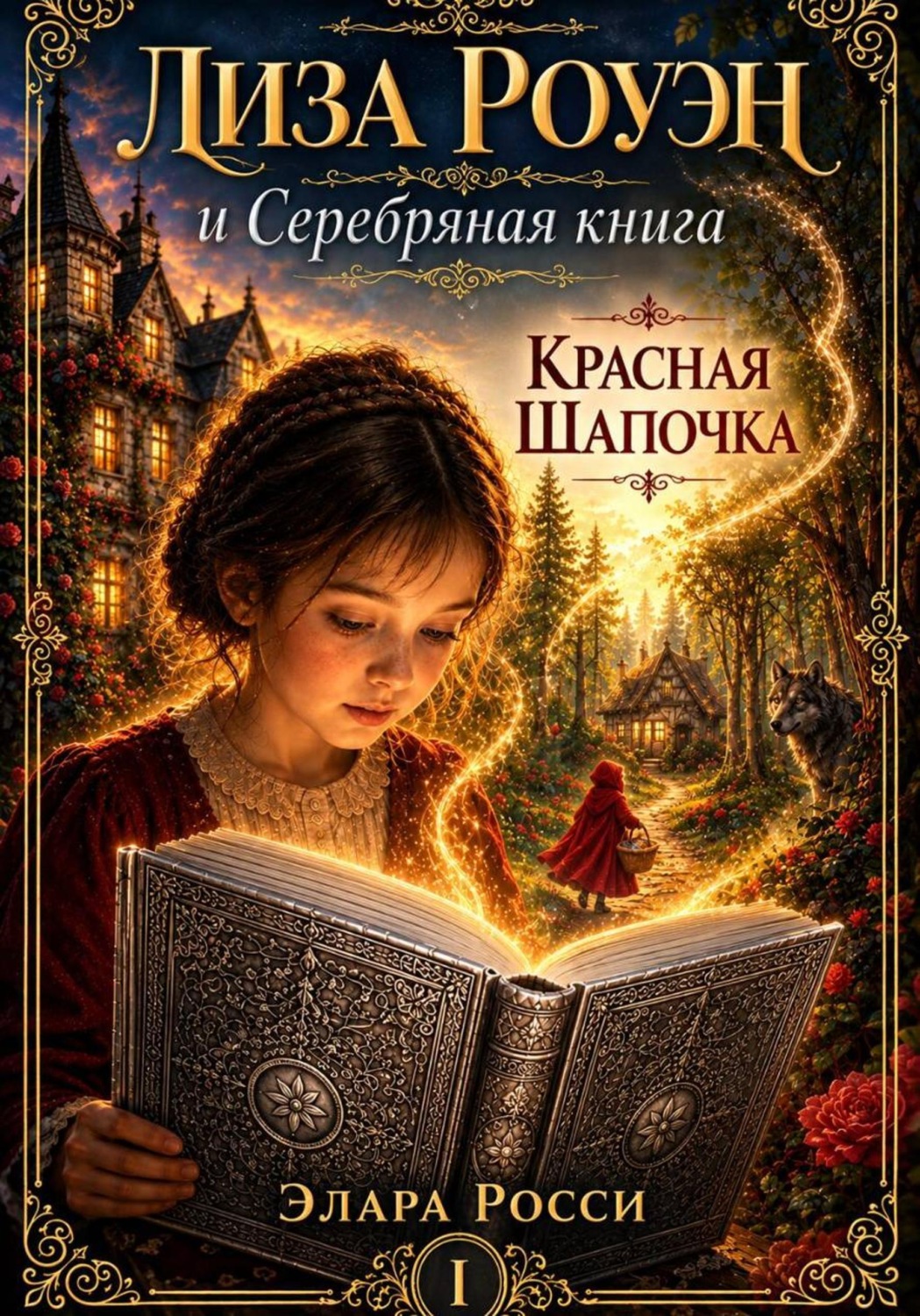 Обложка книги «Лиза Роуэн и Серебряная книга. Книга I: Красная Шапочка»