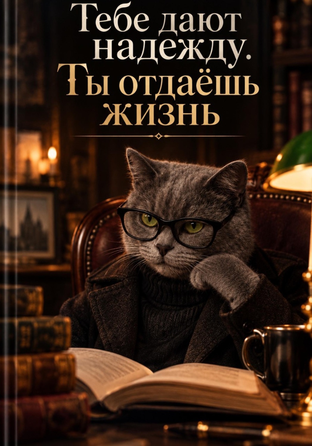 Обложка книги «Тебе дают надежду. Ты отдаешь жизнь»