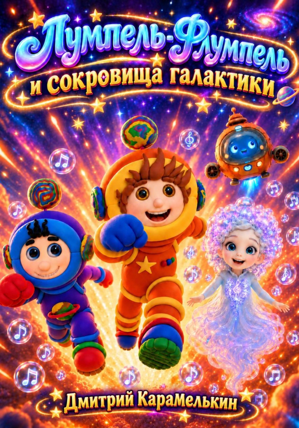 Обложка книги «Лумпель-Флумпель и сокровища галактики»