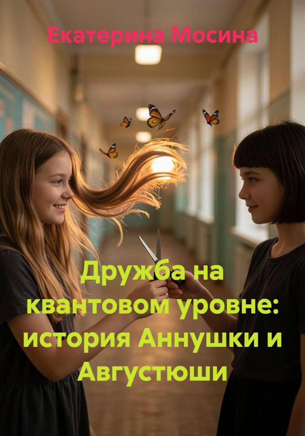Обложка книги «Дружба на квантовом уровне: история Аннушки и Августюши»