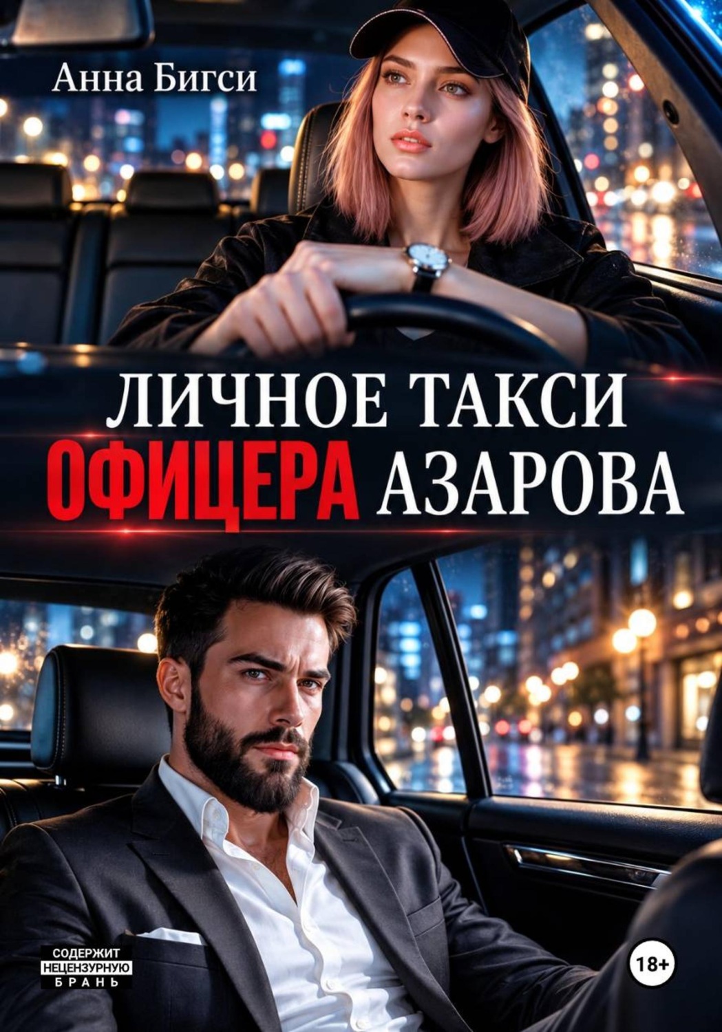 Обложка книги «Личное такси офицера Азарова»