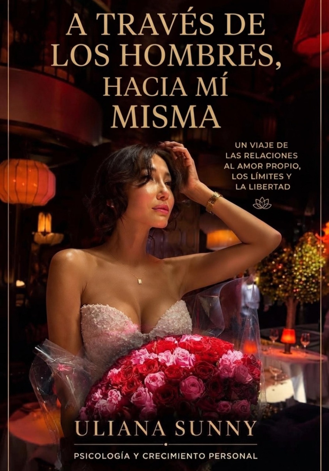 Обложка книги «A través de los hombres, à mi misma»