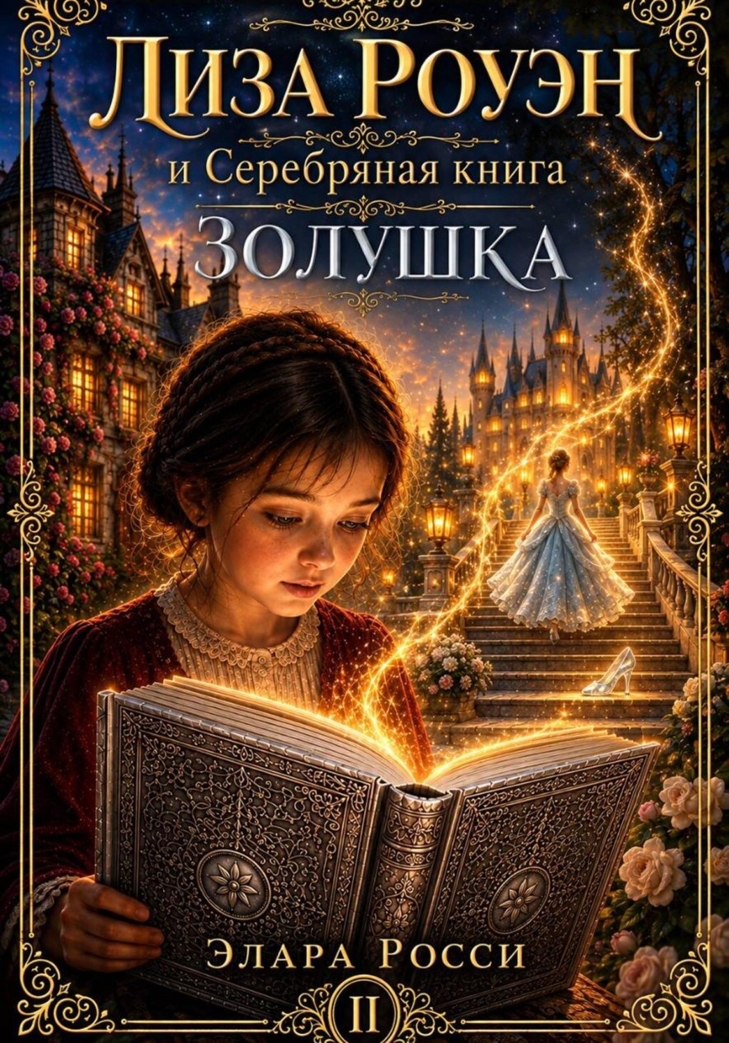Обложка книги «Лиза Роуэн и Серебряная книга. Книга II. Золушка»
