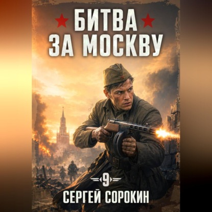 Обложка книги «Битва за москву 1941 - 9»